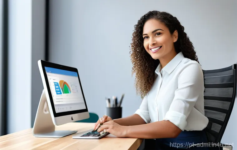행정사 연봉 상승을 위한 스킬 향상법 - **Prompt 1: Modern Admin Professional Mastering Digital Tools**
    "A professional Brazilian admini...